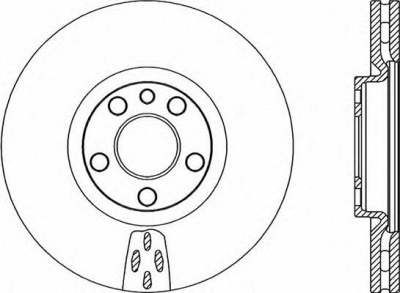 OPEN PARTS bdr205220 -  Тормозной диск